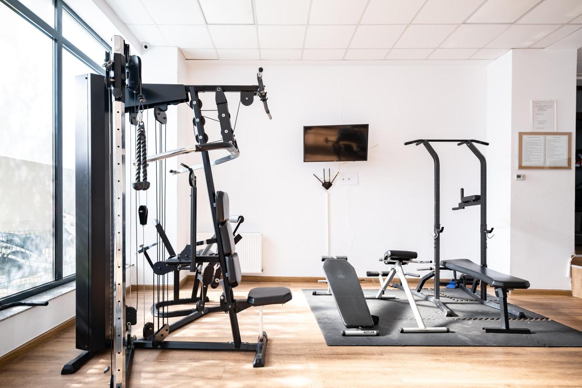 The Golden Studio - With Free Gym Bukarest Exterior foto